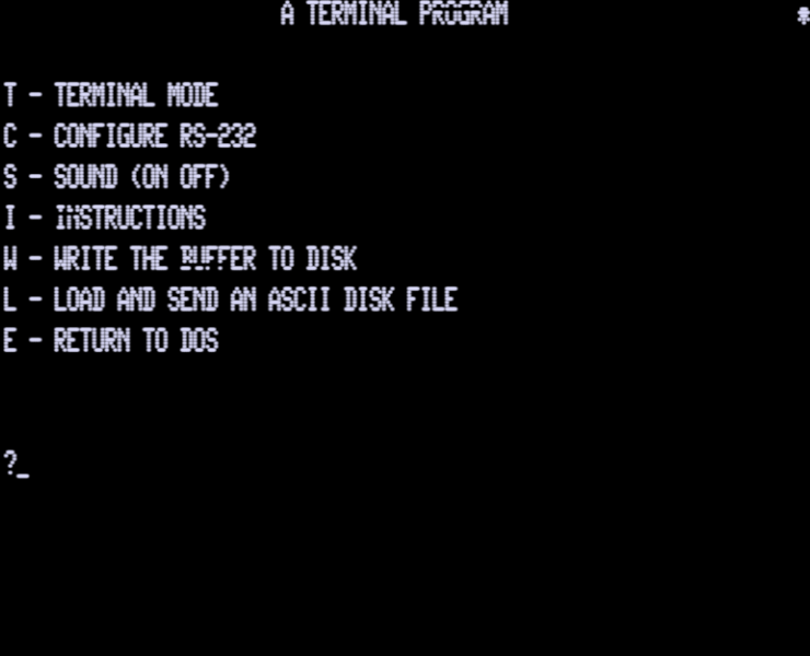 Screen shot